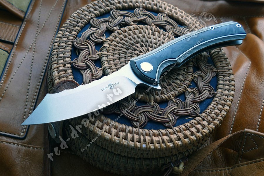 Knife 1.9 2. Нож two Sun ts206. Chevron Cross 2 Knives.